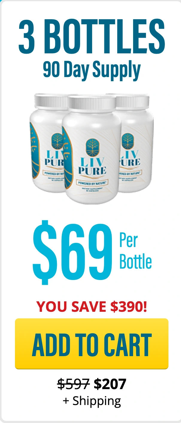Liv Pure 3 bottles